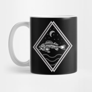 Skeleton Fish Mug